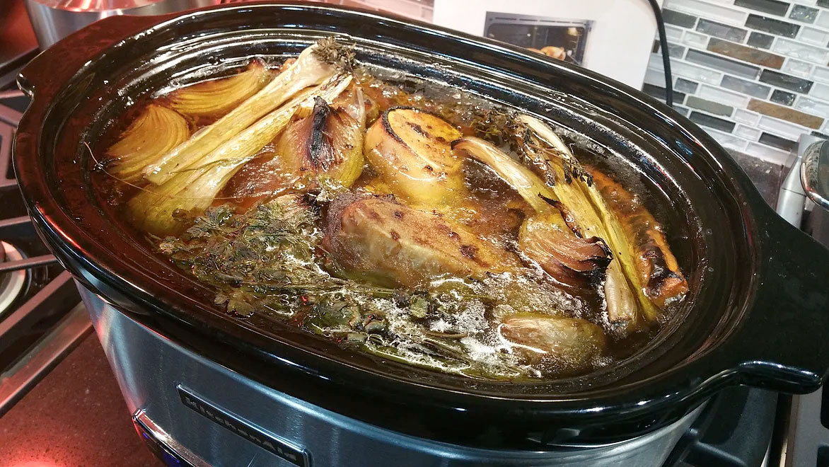Beef Stock Prepared